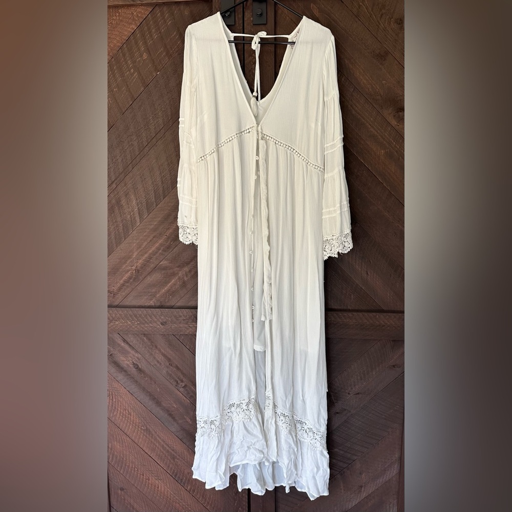 Band of Gypsies Ivory Duster